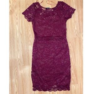 Ambience Wine Red Dress